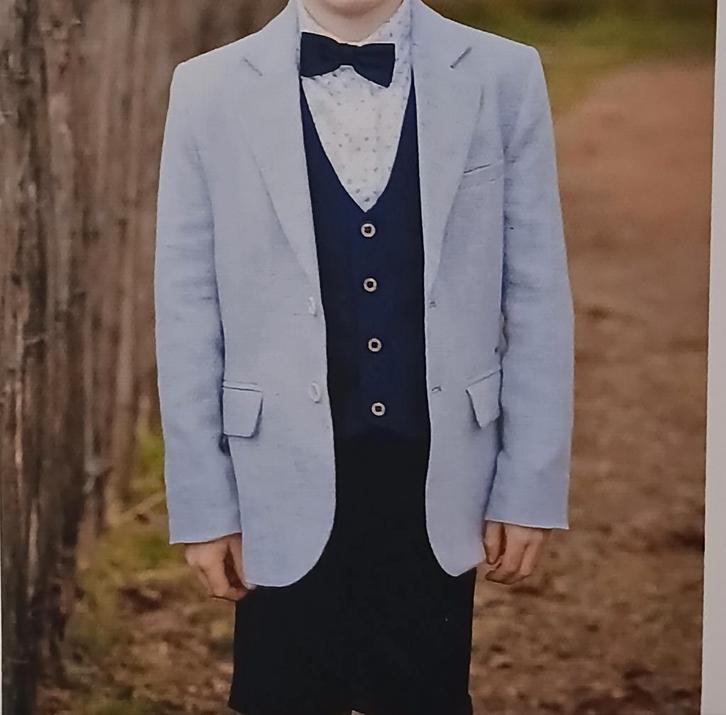 Communie/lentefeest kleding, Enfants & Bébés, Vêtements enfant | Taille 128, Pantalon, Enlèvement ou Envoi