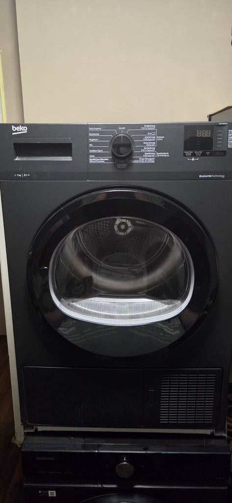 Beko 7kg a++ warmtepomp droogkast, Electroménager, Sèche-linge, Comme neuf, À condensation, Chargeur frontal, 6 à 8 kg, 85 à 90 cm