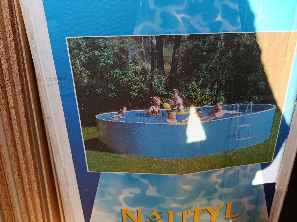 Zwembad, Tuin en Terras, Zwembaden, Ophalen, Rond, 400 cm of meer, 80 tot 120 cm