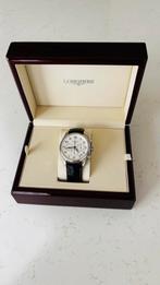 Chronographe Longines Master Collection, Montre-bracelet, Autres marques, Cuir, Acier