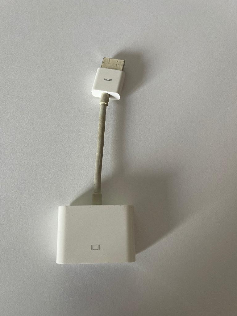 Originele Apple HDMI naar DVI Adapter Kabel, Informatique & Logiciels, Pc & Câble réseau, Utilisé, Enlèvement