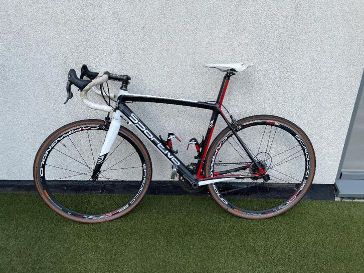 Fiets Sportivo Fuoco, Fietsen en Brommers, Fietsen | Racefietsen, Gebruikt, Heren, Overige merken, 15 tot 20 versnellingen, 28 inch