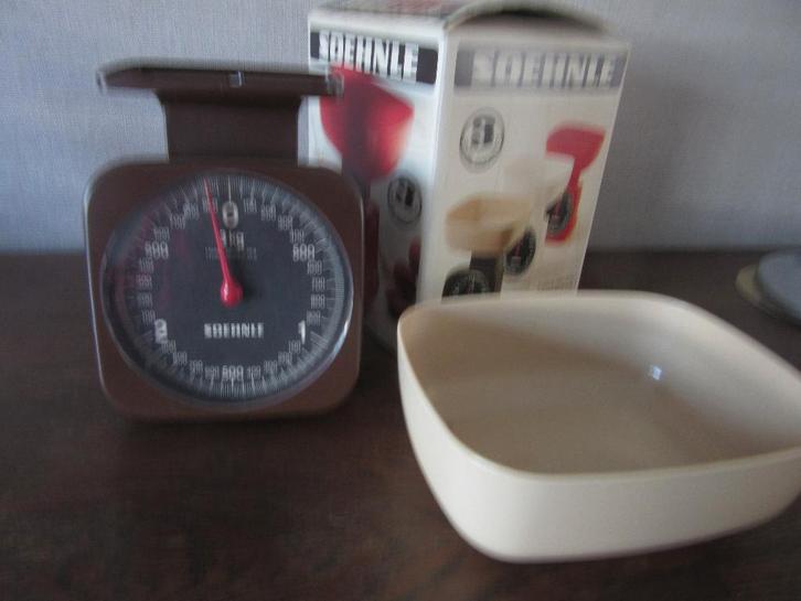 Retro weegschaal Soehlne weegt tot 3kg nieuw, Elektronische apparatuur, Weegschalen, Keukenweegschaal, Ophalen of Verzenden