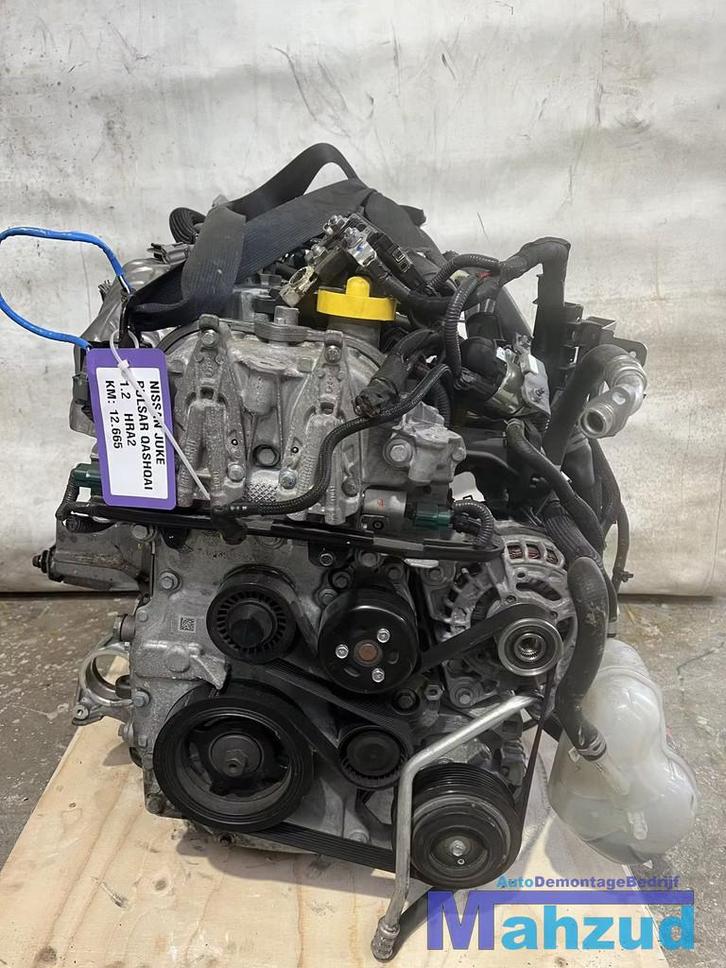 Nissan qashqai Juke pulsar 1.2 HRA2 motorblok motor, Auto-onderdelen, Motor en Toebehoren, Nissan, Gebruikt