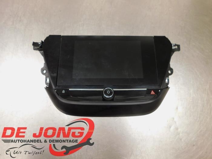 Navigatie Display van een Opel Corsa, Auto-onderdelen, Elektronica en Kabels, Opel, Gebruikt, 3 maanden garantie, Ophalen of Verzenden