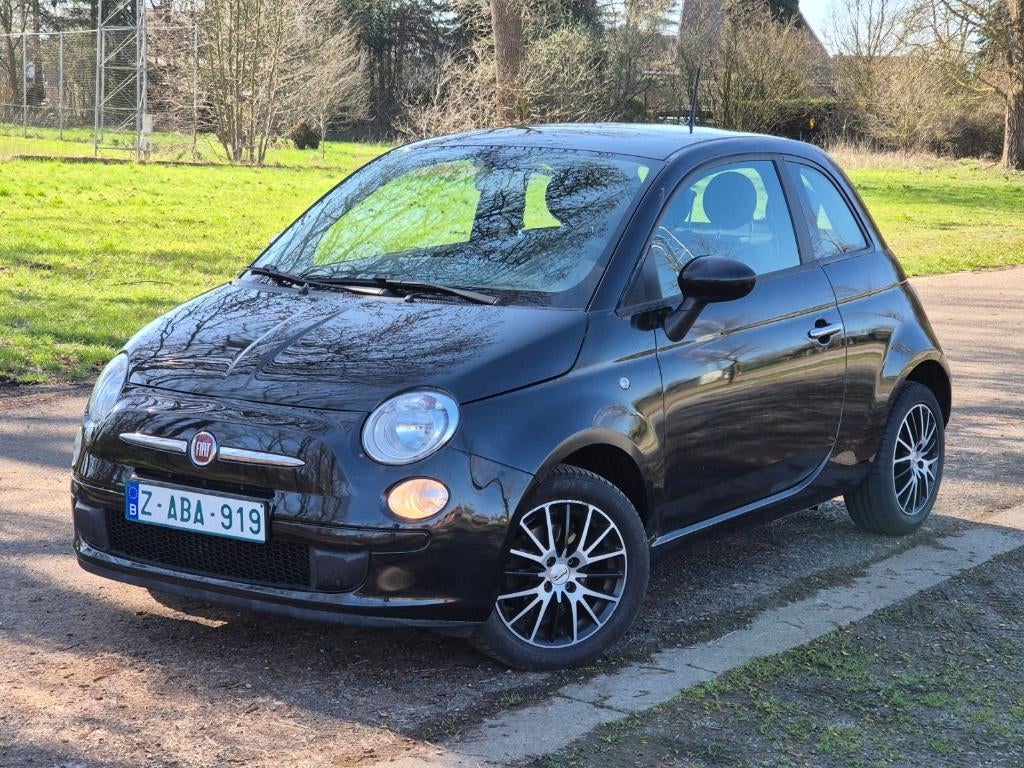 Fiat 500 - 0.9twinturbo - 2014 - 97 d km - Airco - Garantie, Voorwielaandrijving, 4 zetels, Stof, Euro 6