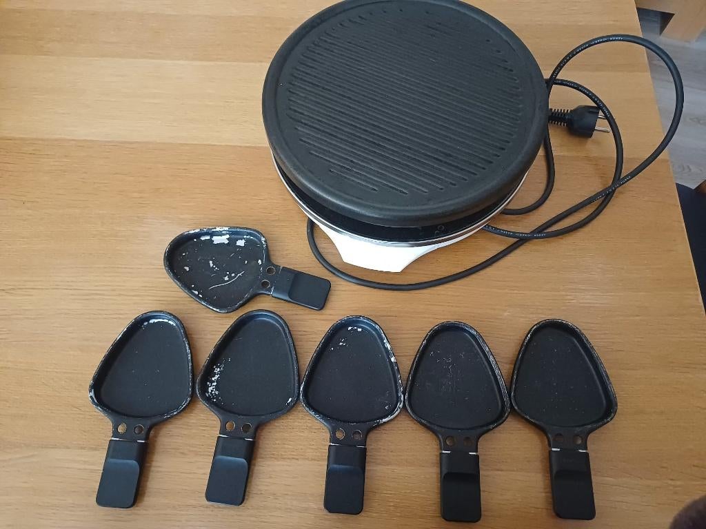 APPAREIL A RACLETTE TEFAL 6 PERS, Enlèvement, Utilisé