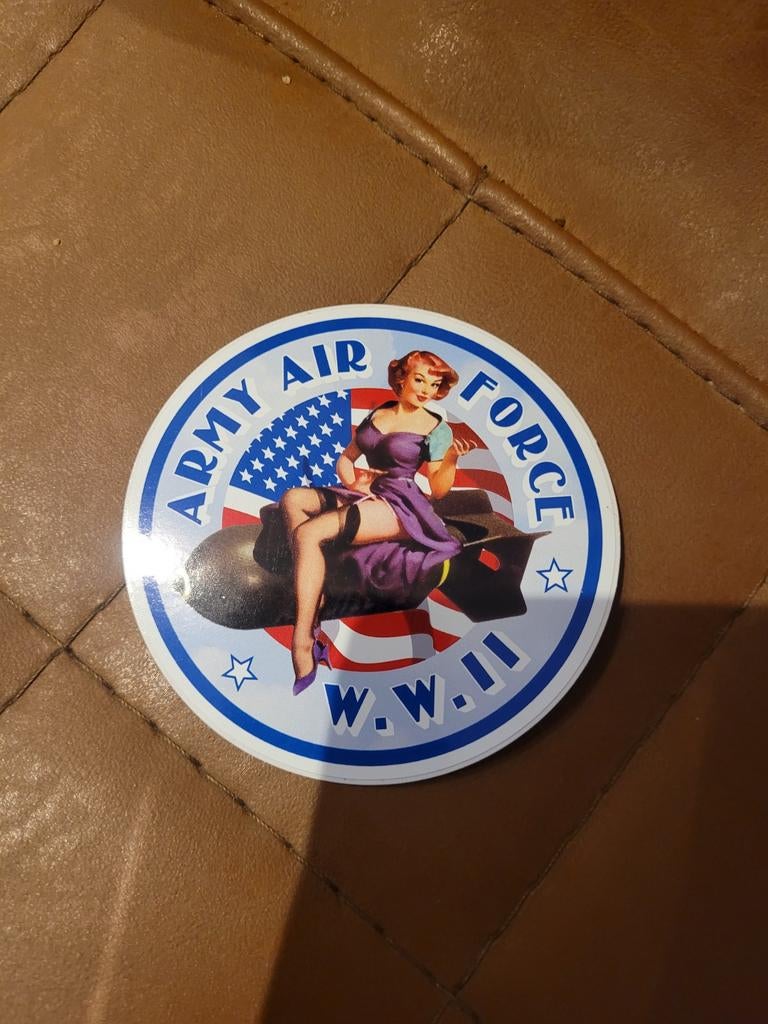 Autocollant Army Air Force WW2, Ophalen of Verzenden