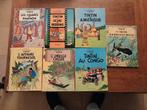 7 vintage strips van Kuifje in goede staat, Meerdere stripboeken, Ophalen of Verzenden, Gelezen, Hergé