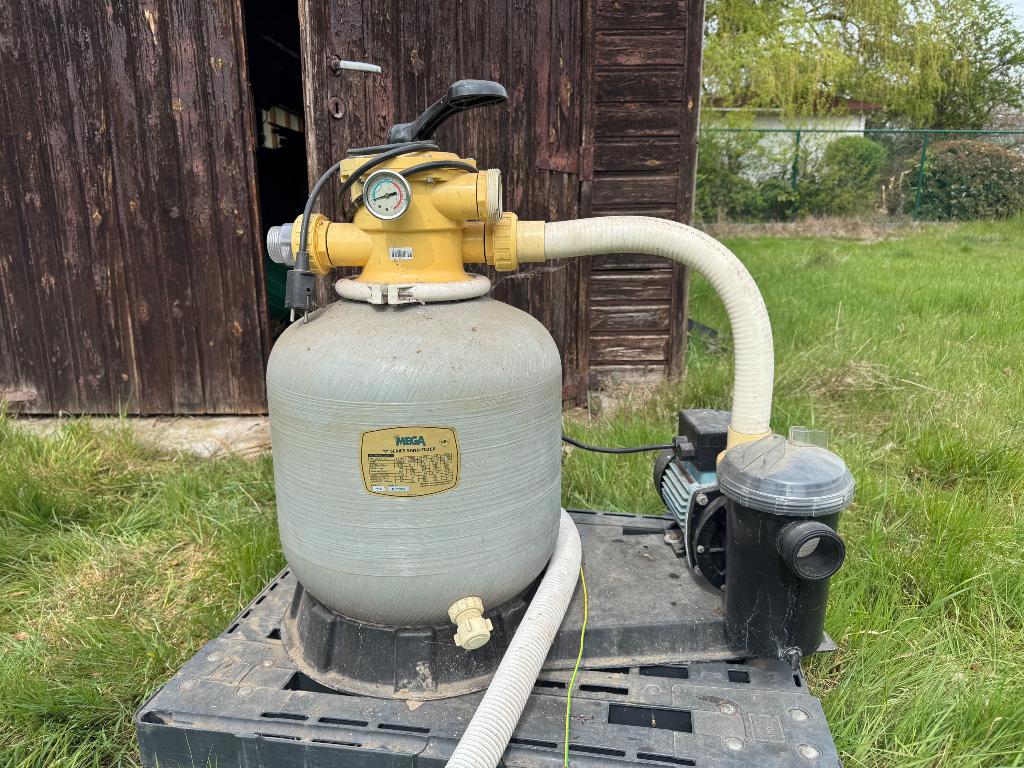 Zwembadpomp en zandfilter, Ophalen, Gebruikt, Zwembadpomp