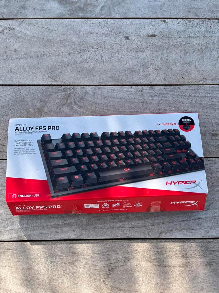 HyperX alloy FPS pro mechanisch gaming toetsenbord, Computers en Software, Toetsenborden, Zo goed als nieuw, Ophalen of Verzenden