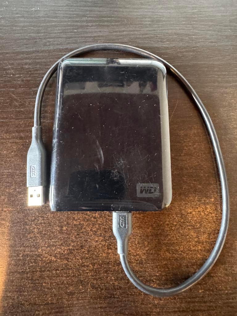 Externe USB schijf 500Gb, Computers en Software, Harde schijven, Gebruikt, HDD, 500Gb, Western Digital (WD)