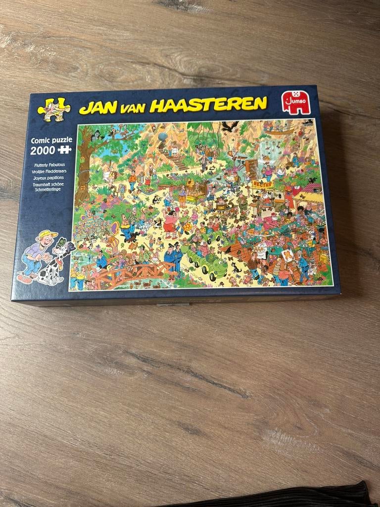 Puzzel Jan van Haasteren 2000 stuks, Hobby en Vrije tijd, Denksport en Puzzels, Ophalen, Gebruikt