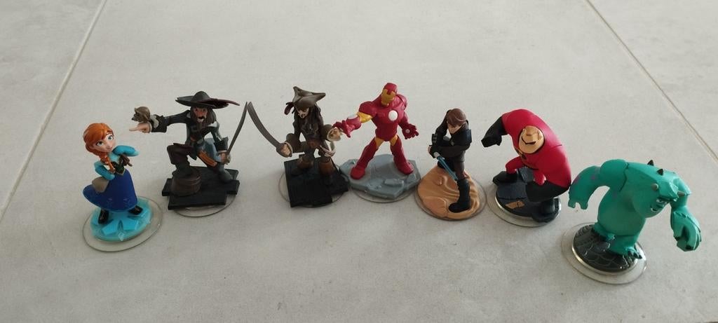 7 figurines infinity Disney, Enlèvement