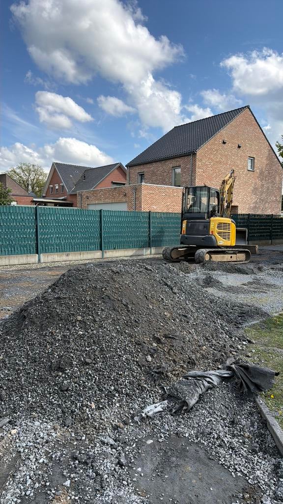 Gratis kiezels, Borduren 10cm op 1 m en 20cm op 1m, Tuin en Terras, Ophalen, Gebruikt, Dolomiet, Blauw