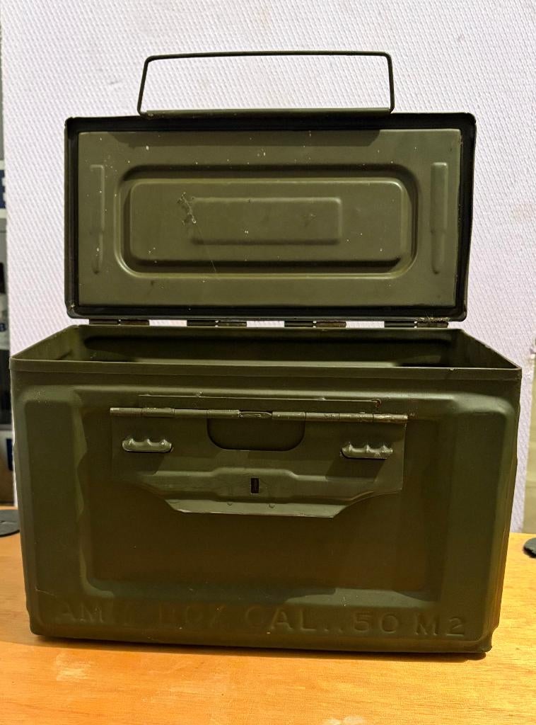 CAISSE À MUNITIONS - ÉTANCHE, Collections, Enlèvement ou Envoi, Armée de terre, Caisse ou Géocache