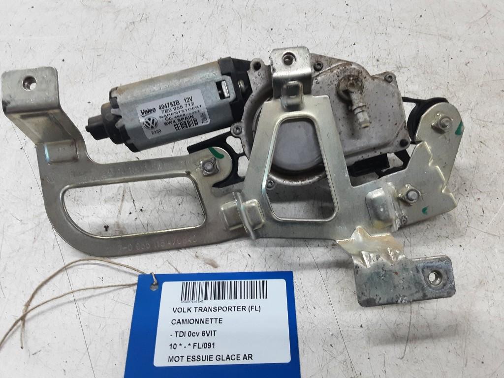 MOTEUR ESSUIE-GLACE ARRIÈRE Transporter T5 (7E0955712), Autos : Pièces & Accessoires, Vitres & Accessoires, Volkswagen, Utilisé