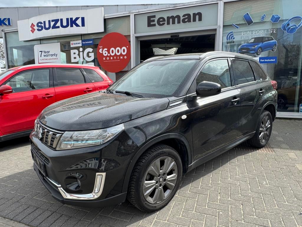 Suzuki Vitara 1400 GL+ Automaat Mild Hybrid 2021, Auto's, Suzuki, Automaat, 4 cilinders, Zwart, Bedrijf