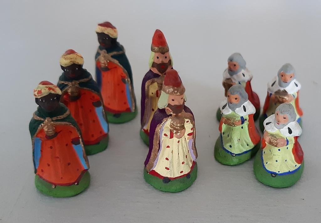 Santon de Provence Marcel Carbonel lot de 56 pieces, Collections, Statues & Figurines, Neuf, Enlèvement