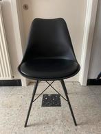 6 chaises noires style scandinave maison du monde, Huis en Inrichting, Stoelen, Ophalen, Overige materialen, Gebruikt, Zwart
