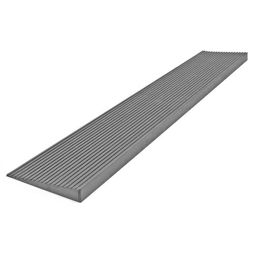 Drempelhulp grijs | Max. 2500 kg | 100 x 6 x 0,6 cm + tape, Diversen, Verpleegmiddelen, Nieuw, Ophalen of Verzenden
