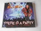 MAXI CD SINGLE - D.J. BoBo - There Is A Party, Cd's en Dvd's, Cd Singles, Maxi-single, Dance, Ophalen of Verzenden, Zo goed als nieuw