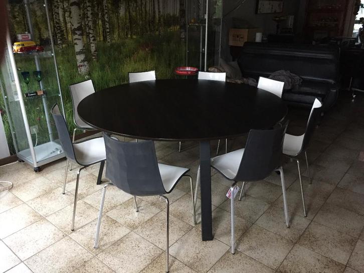 Italiaanse design stapelstoelen / Scab - Zebra / als nieuw !, Maison & Meubles, Chaises, Comme neuf, Cinq, Six Chaises ou plus