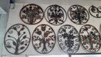 smeedijzeren ornamenten tuinwanddecoratie, Enlèvement, Comme neuf