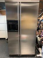 Amerikaanse frigo met diepvries,ijsblokmaker general electr, Elektronische apparatuur, Koelkasten en IJskasten, 60 cm of meer