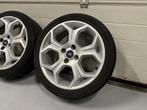 17inch Originele Ford ST Velgen set! 4x108 A merk banden!, Auto-onderdelen, Banden en Velgen, Gebruikt, -, -, Banden en Velgen