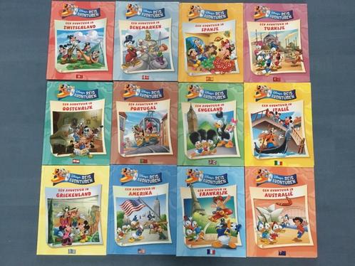 Boekenreeks: Disney’s reisavonturen: 12 boekjes: als nieuw!, Livres, Livres pour enfants | Jeunesse | Moins de 10 ans, Comme neuf