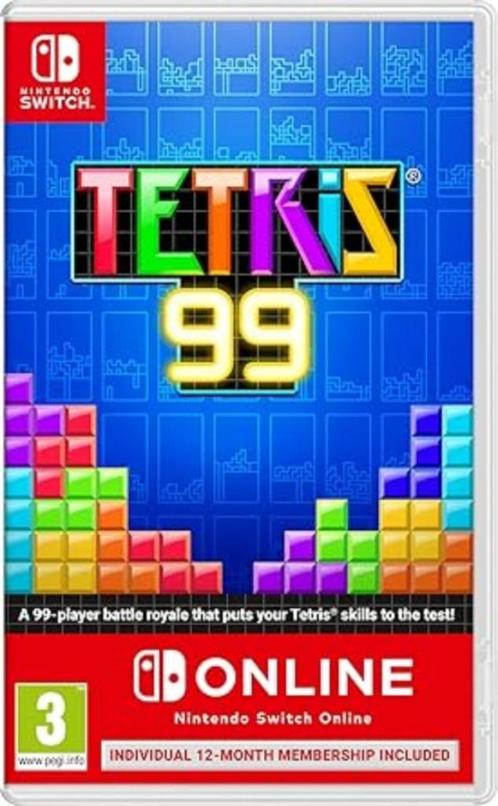 Tetris 99 SNELLE GRATIS LEVERING, Games en Spelcomputers, Games | Nintendo Switch, Nieuw, Avontuur en Actie, Vanaf 3 jaar, Online
