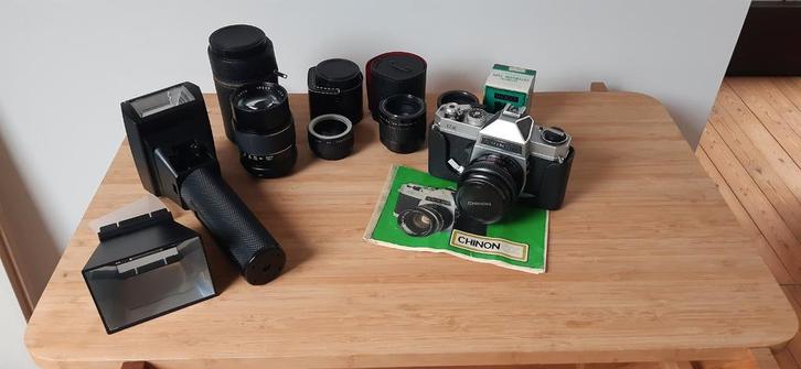 Chinon CX, TV, Hi-fi & Vidéo, Appareils photo analogiques, Autres Marques, Enlèvement ou Envoi