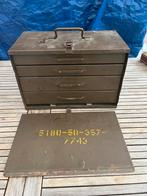 Zware militaire gereedschapskist, Ophalen