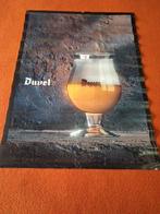 oude affiche  duvel jaar 1990, Ophalen of Verzenden, Gebruikt, Reclamebord