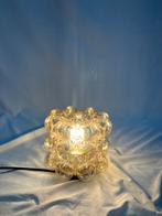 Vintage Helena Tynell plafondlamp, designer bubbel lamp 1960, Ophalen of Verzenden, Gebruikt, Glas