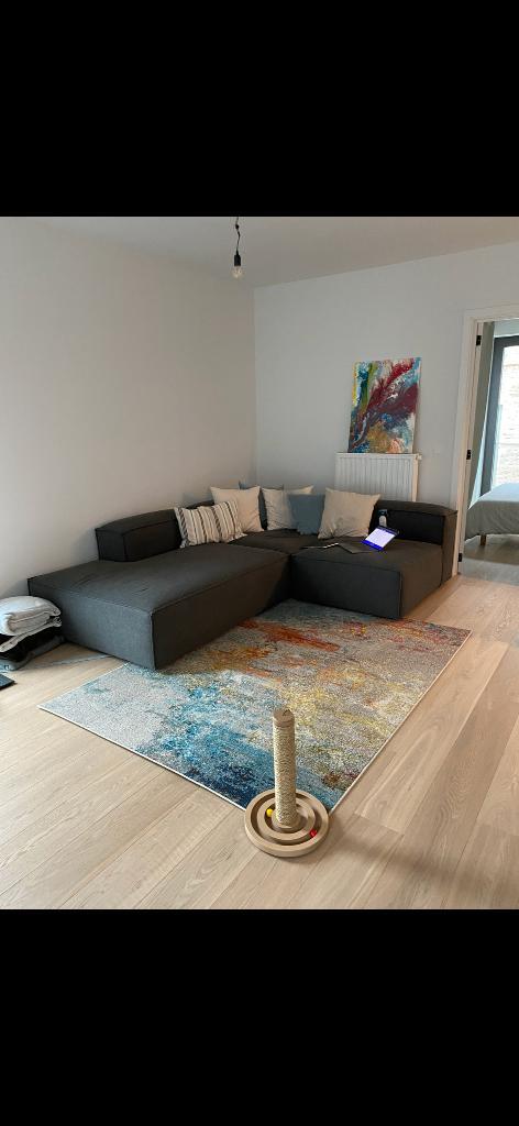 Westwing Lennon Modulaire XL Chaise Longue met voetenbank, Huis en Inrichting, Zetels | Zetels en Chaises Longues, Zo goed als nieuw