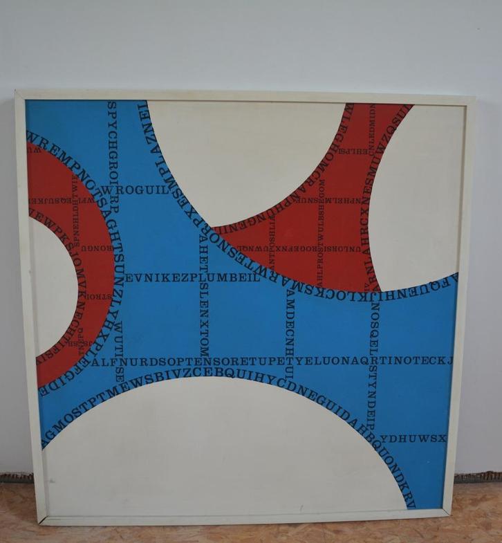 Gaston De Mey - Identiteit N, Antiek en Kunst, Kunst | Schilderijen | Abstract, Ophalen