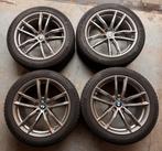 Originele BMW velgen met winterbanden, Auto-onderdelen, Banden en Velgen, 18 inch, Overige, Gebruikt, Velg(en)