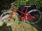 Rode retro meisjesfiets (11-14 jaar), Fietsen en Brommers, Fietsen | Meisjes, Gebruikt, Handrem, Ortler, Ophalen