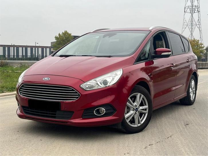 Ford S-Max 1.5 Benzine EcoBoost //4-2016 EURO6b//, Auto's, Ford, Bedrijf, Te koop, S-Max, ABS, Airbags, Airconditioning, Alarm