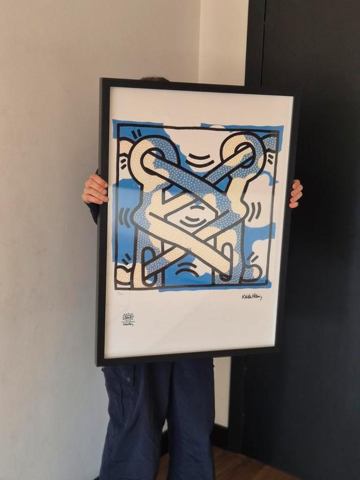Keith Haring Litho, Antiek en Kunst, Kunst | Litho's en Zeefdrukken, Ophalen