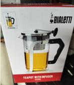 Teapot Bialetti met infuser 600 ml, Ophalen of Verzenden, Nieuw