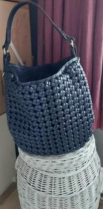 Grote donkerblauwe damestas zoals nieuwe merk Giuliano, Handtassen en Accessoires, Tassen | Damestassen, Ophalen of Verzenden