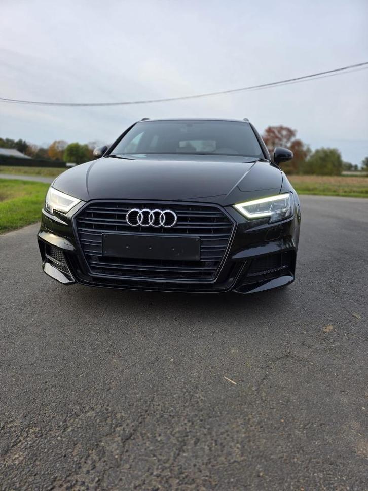 Audi A3 2.0TDI Sportback S- Tronic Sport Black Edition., Auto's, Audi, Particulier, A3, ABS, Achteruitrijcamera, Airconditioning
