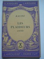 3. Racine Les Plaideurs, comédie Classiques Larousse (1941), Livres, Comme neuf, Europe autre, Jean Racine, Envoi