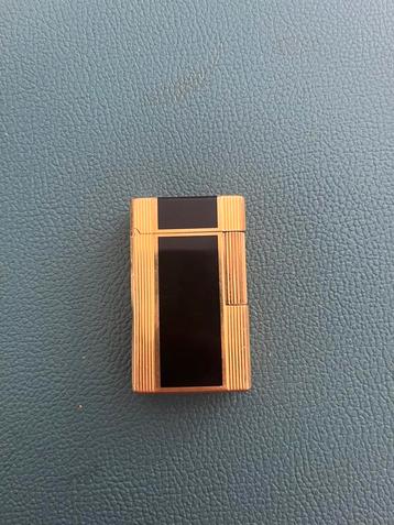 Aansteker S.T. Dupont Goud met laque de chine, Enlèvement, Utilisé, Briquet