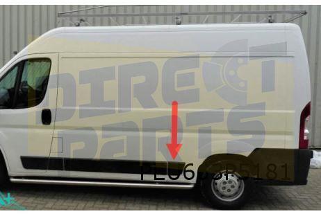 Citroen Jumper / Fiat Ducato / Peugeot Boxer stootlijst zijp, Auto-onderdelen, Carrosserie, Deur, Citroën, Fiat, Peugeot, Achter