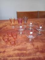 Set feestelijke glazen, Enlèvement, Verre