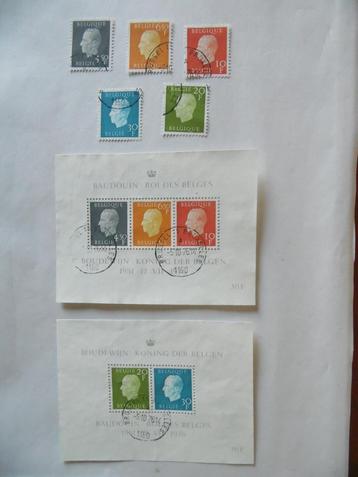 België gestempeld nr. 1811/15 + blok nr. 50 en 51 beschikbaar voor biedingen
